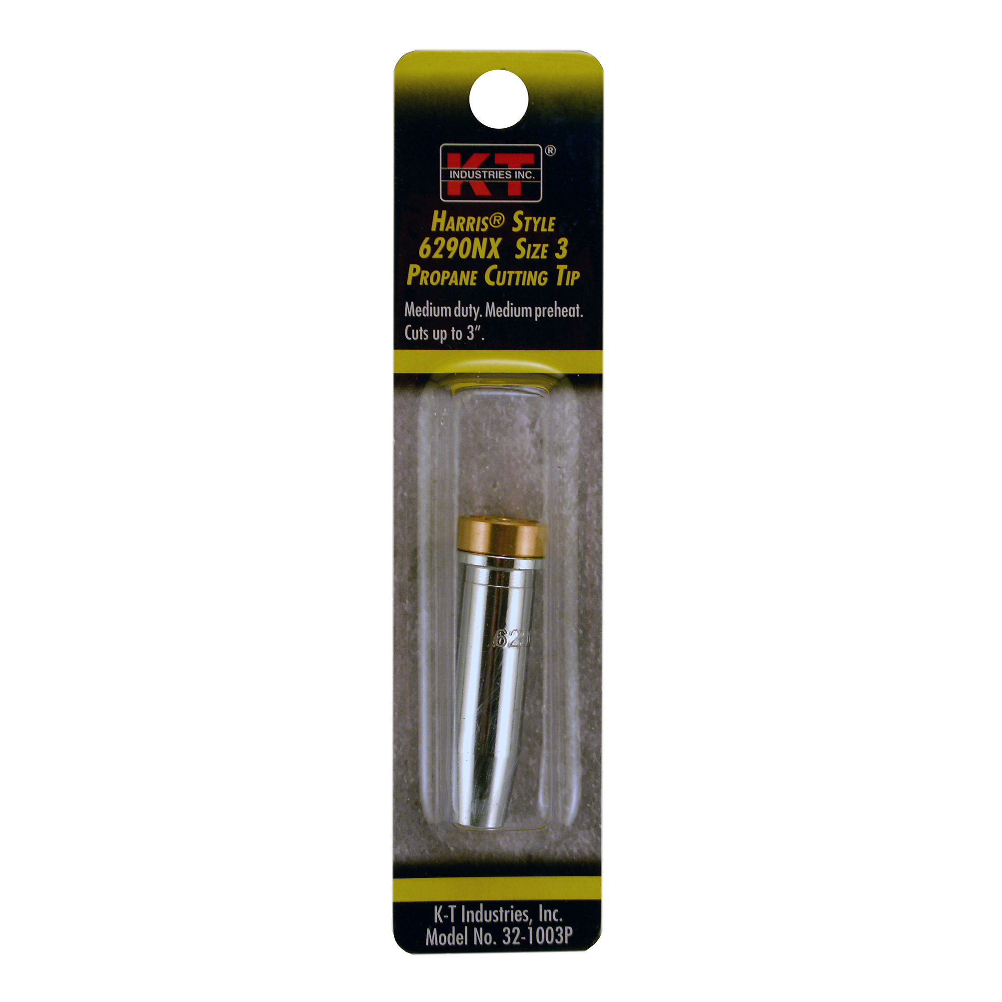 K-T Industries Harris Cutting Tip — Size 3, 6290, Copper and Brass, Model# 32-1003